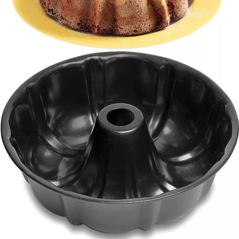 nonstick fluted cake pan