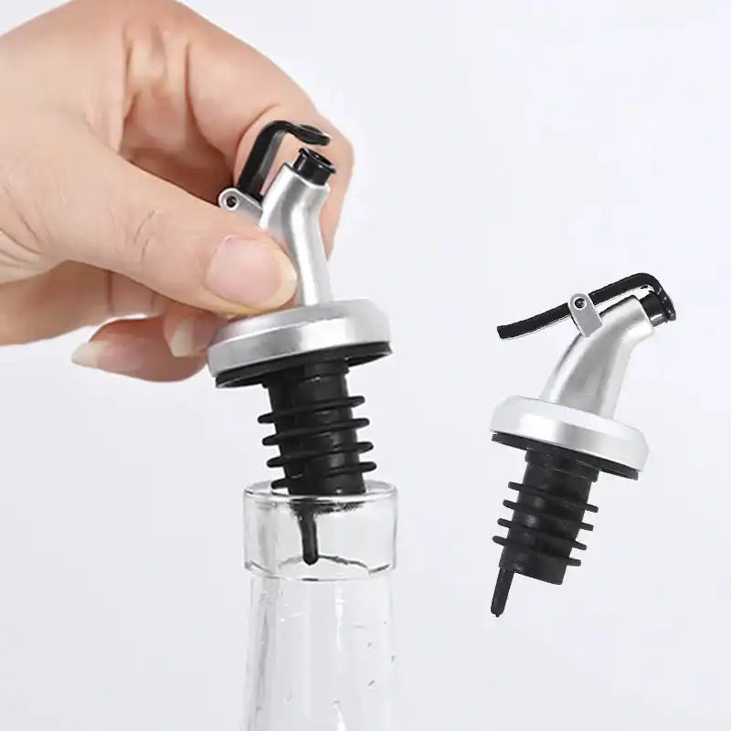 Leak-proof oil bottle spout fits securely into glass bottles, offering drip-free pouring. Buy kitchen oil dispensers online at best price in Sri Lanka.