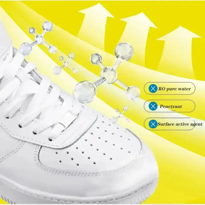 Shoe Cleaning Wipes 80PCS - Clean Shoes Effortlessly | 80 Wipes featuring RO pure water and surface agents for deep shoe cleaning and care.