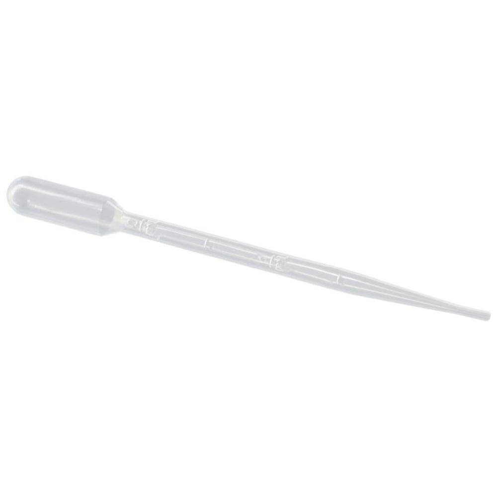 Single 3ml plastic dropper shown in detail, designed for accurate paint handling in drawing and painting kits.