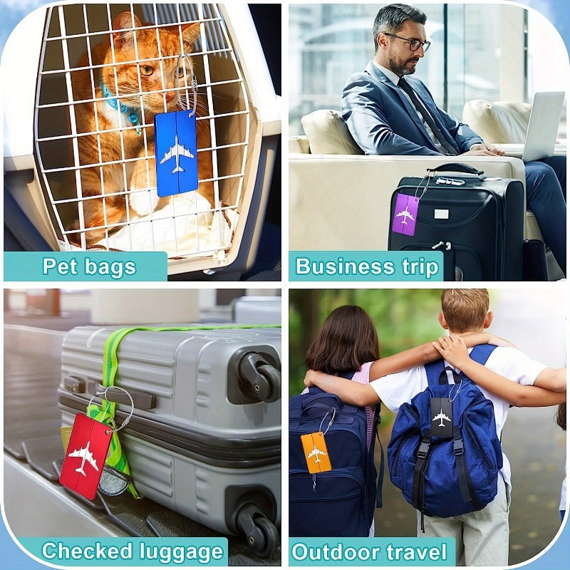 Aluminum Travel Luggage Tag