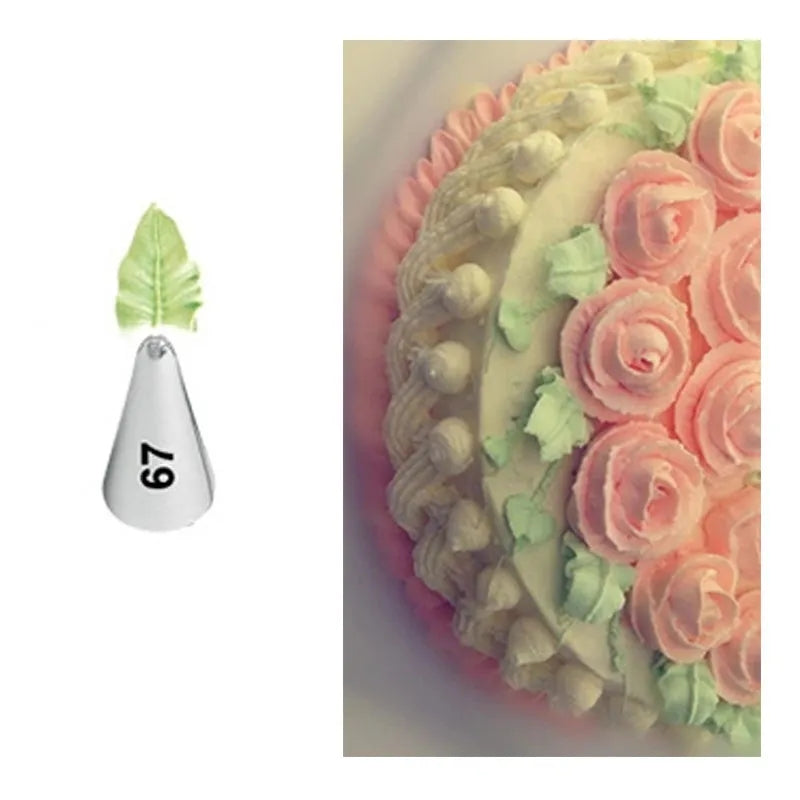 #67 Leaves Icing Nozzle