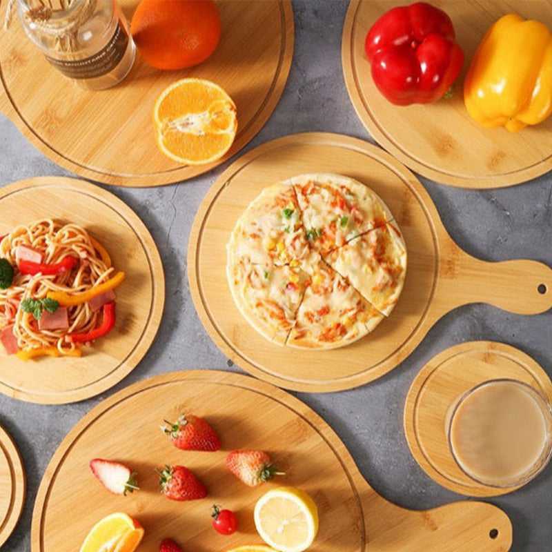 Bamboo Pizza Board 14