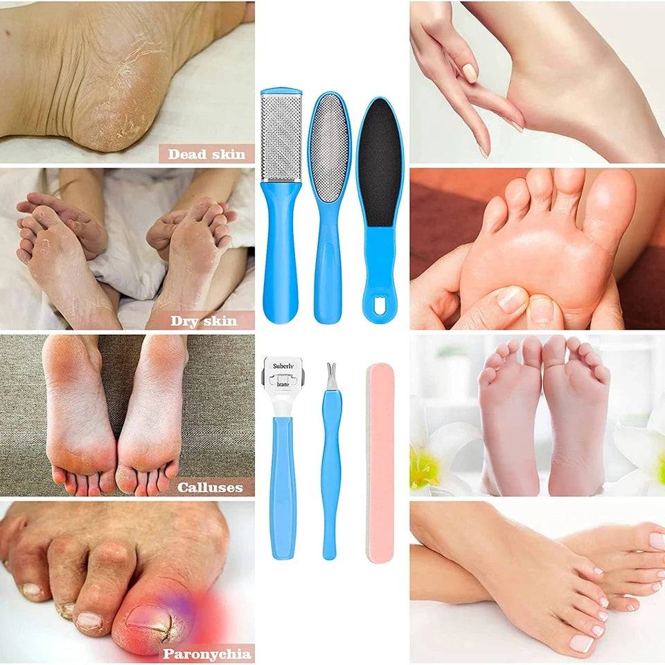 Nail & Foot Care Kit - 7 PCS Complete Set.