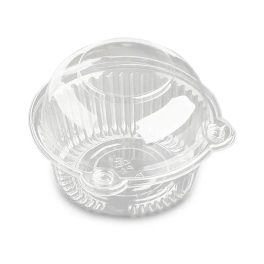 Cupcake Cup Transparent Best Online Price in Sri Lanka, stackable clear plastic cupcake holder with snap-on lid ideal for baking and takeaway.