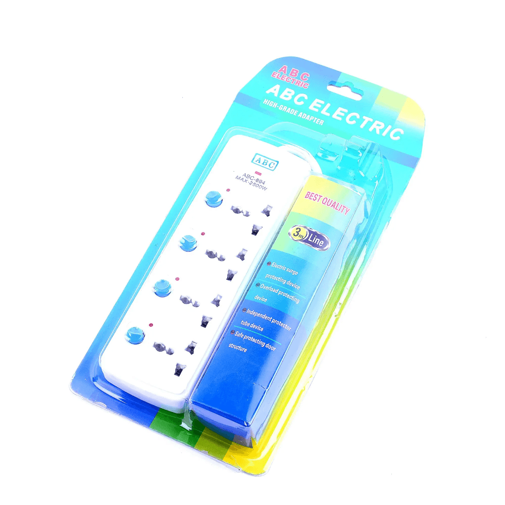 4 Pin Extension Cord with Individual Switch