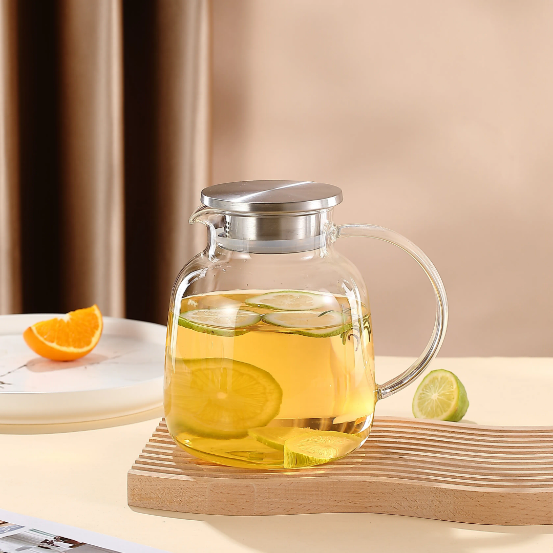 Borosilicate Pitcher Teapot Compatible Gas Stove 2L