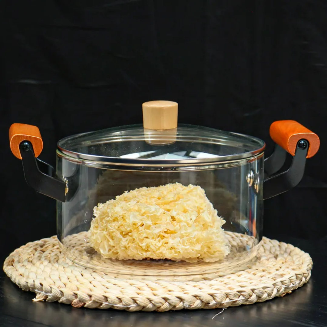 2.5L Heat Resistance Borosilicate Glass Cooking Pot