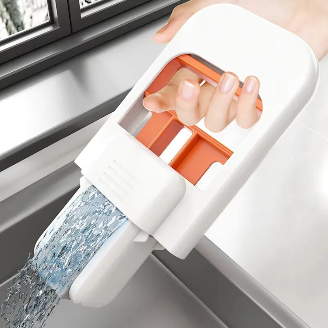 Foldable Sponge Mop with Spray for Easy Cleaning