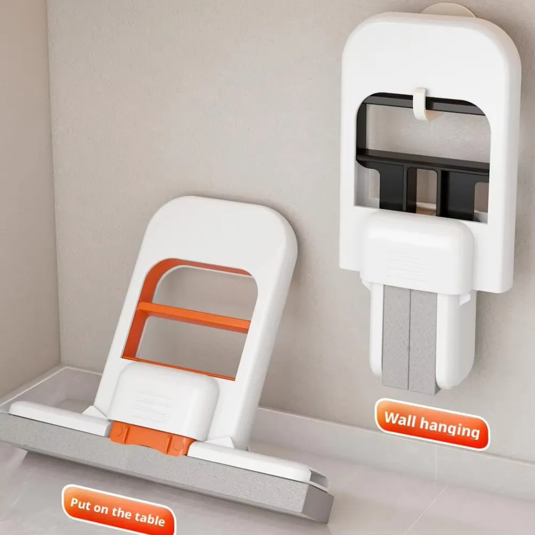 Foldable Sponge Mop with Spray for Easy Cleaning