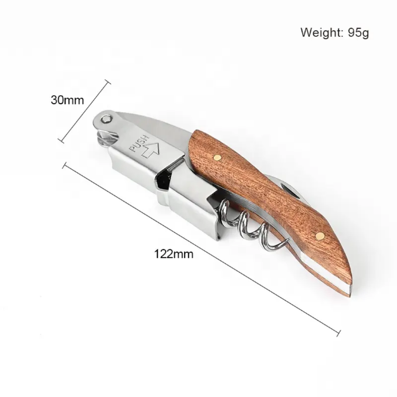 Corkscrew Stainless Steel Bottle Opener 