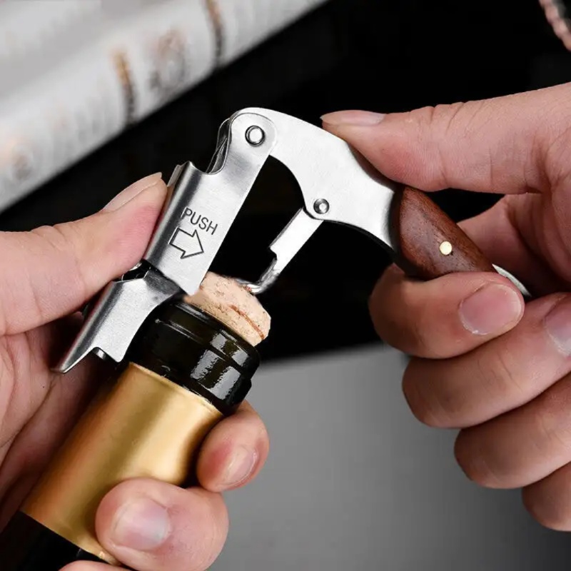 Corkscrew Stainless Steel Bottle Opener 