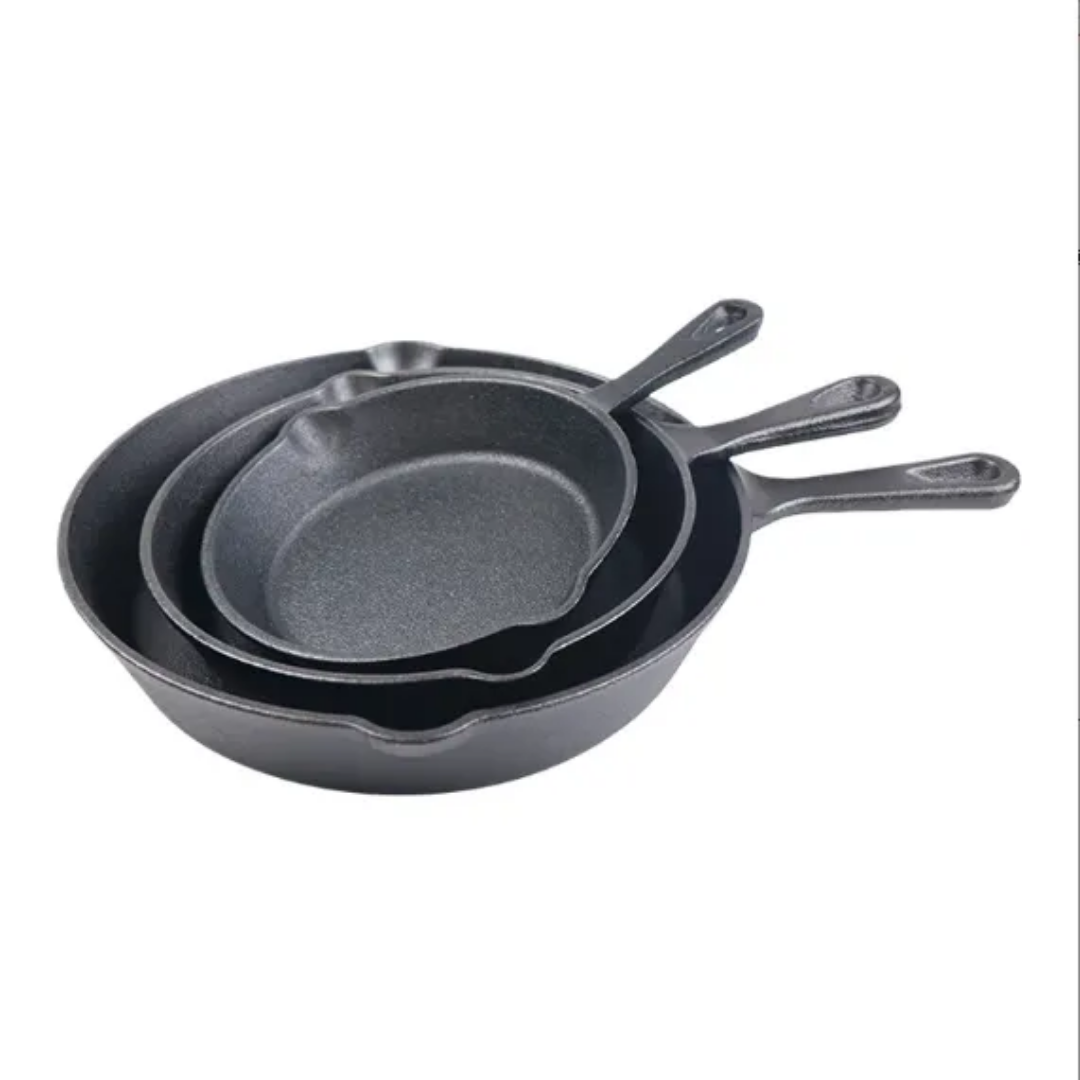 Cast Iron Non-Stick Skillet Frying Pan