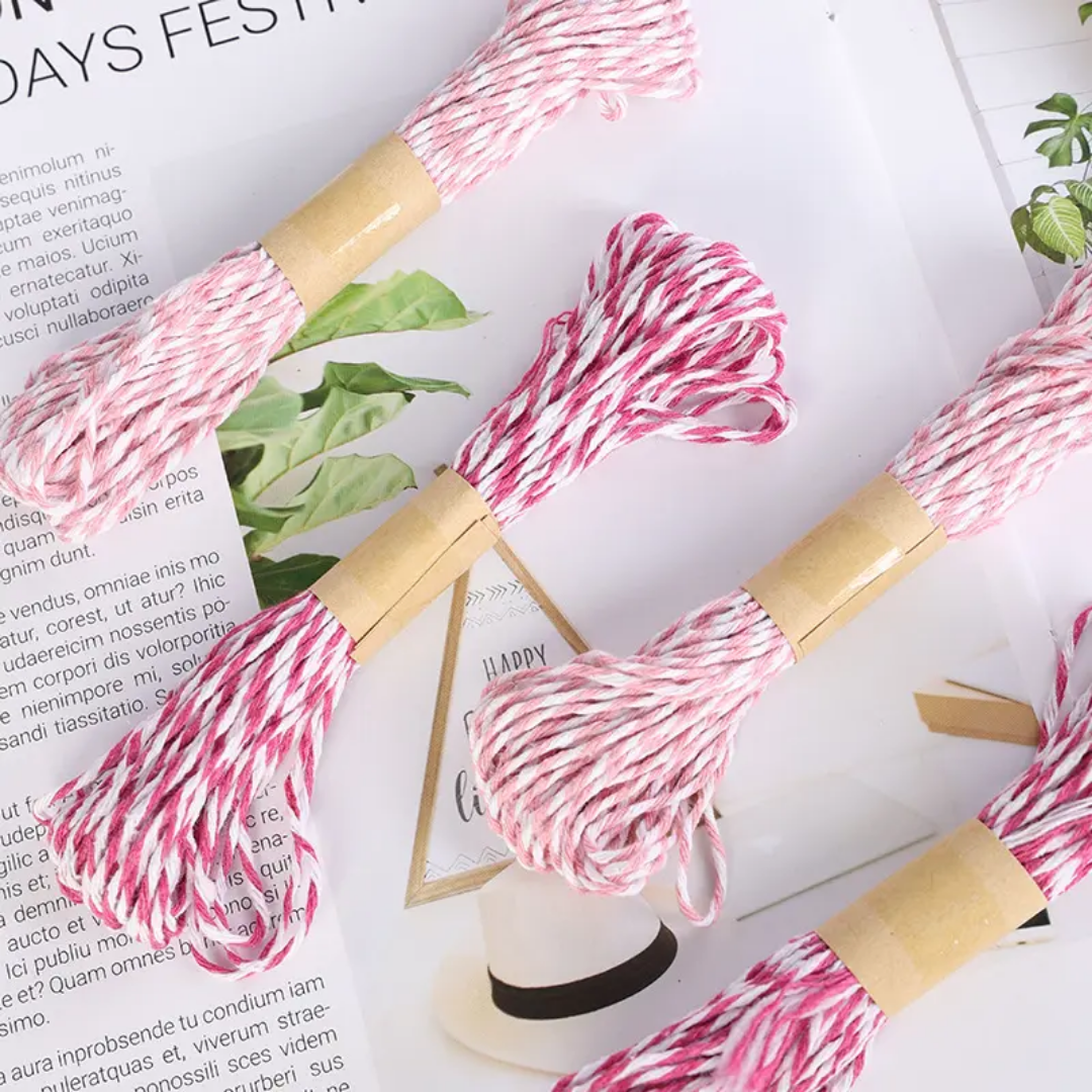 Two Colour Twine Rope for Decorative Packing