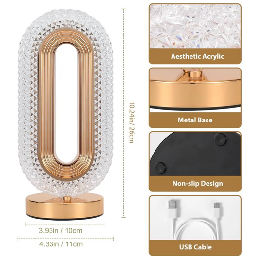  Rechargeable LED Bedside Lamp