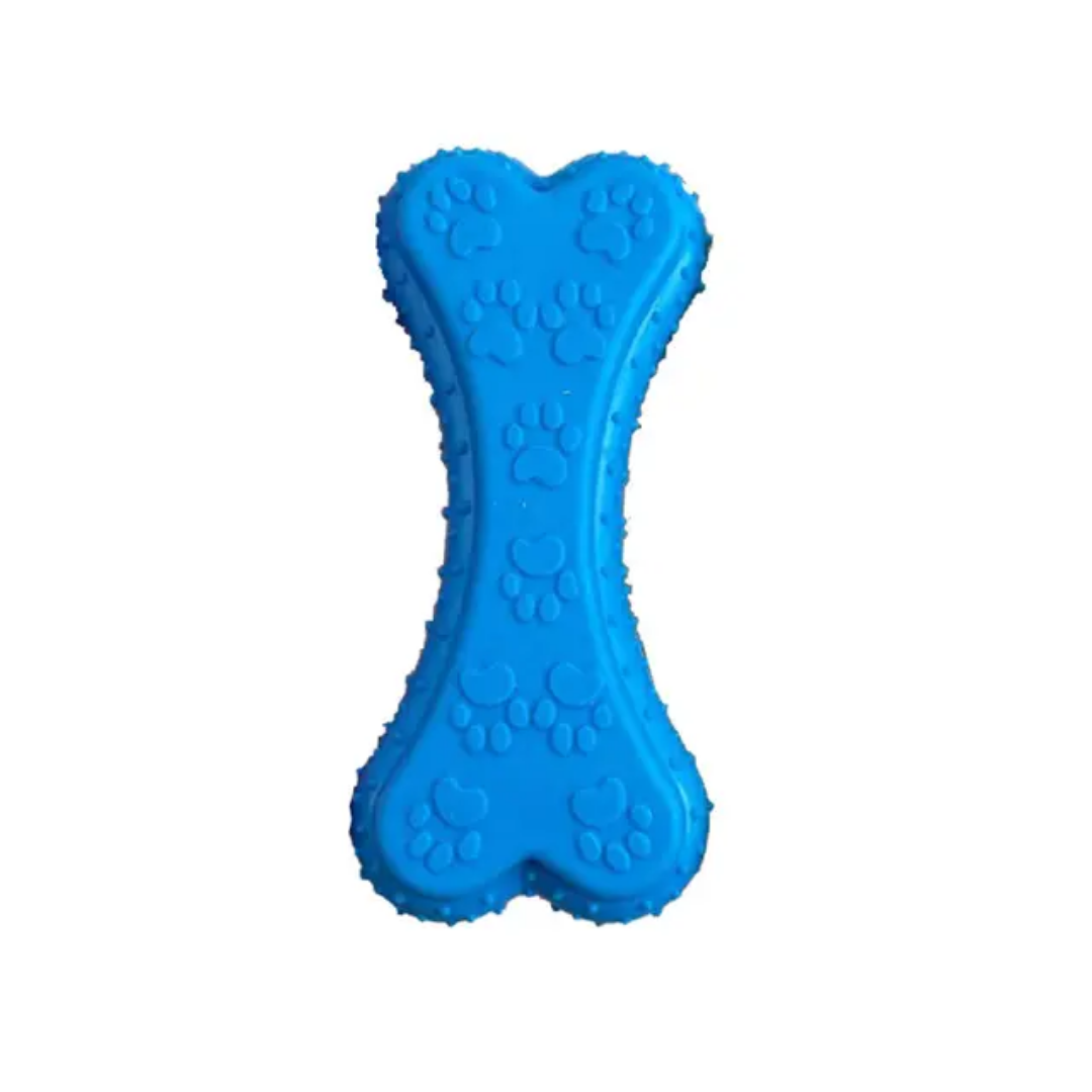 Durable Rubber Bone Dog Chew Toy Dental Care