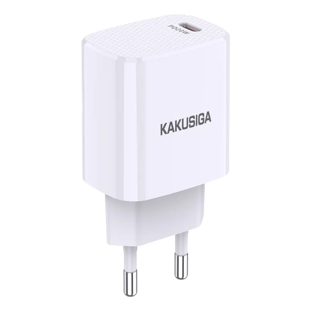 KAKUSIGA 5A Fast Mobile Charger Set (USB to Type-C) – EU Plug
