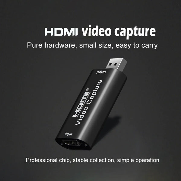 Video Capture Card 4K HDMI