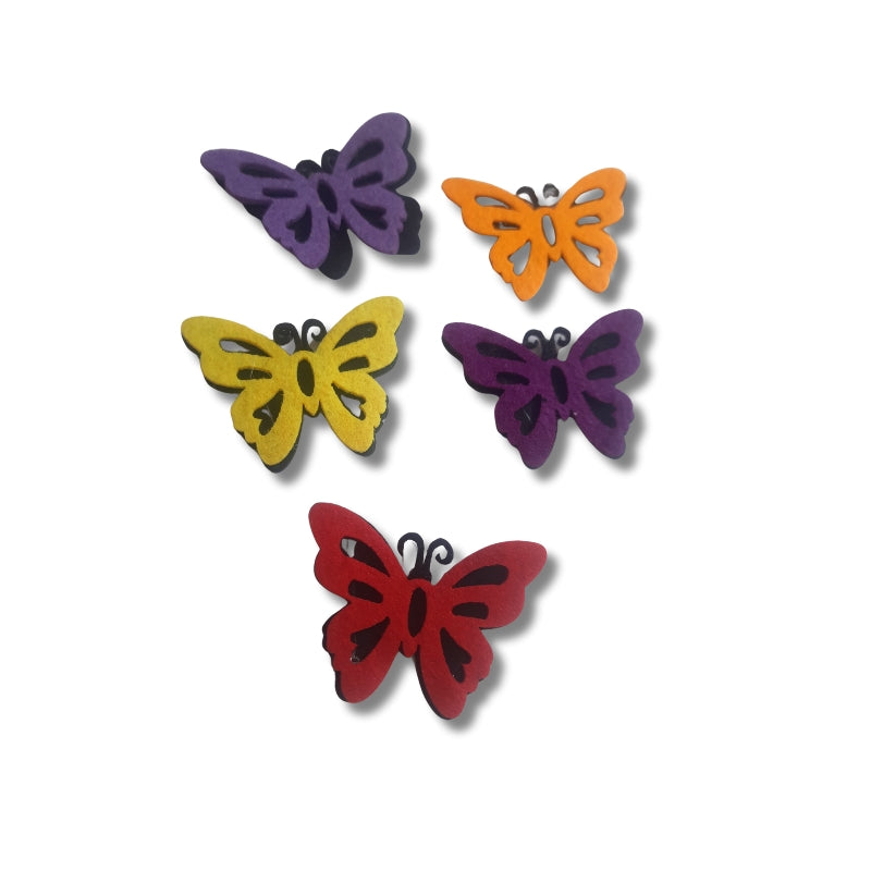 Butterfly Shapes Sponge Crafting DIY