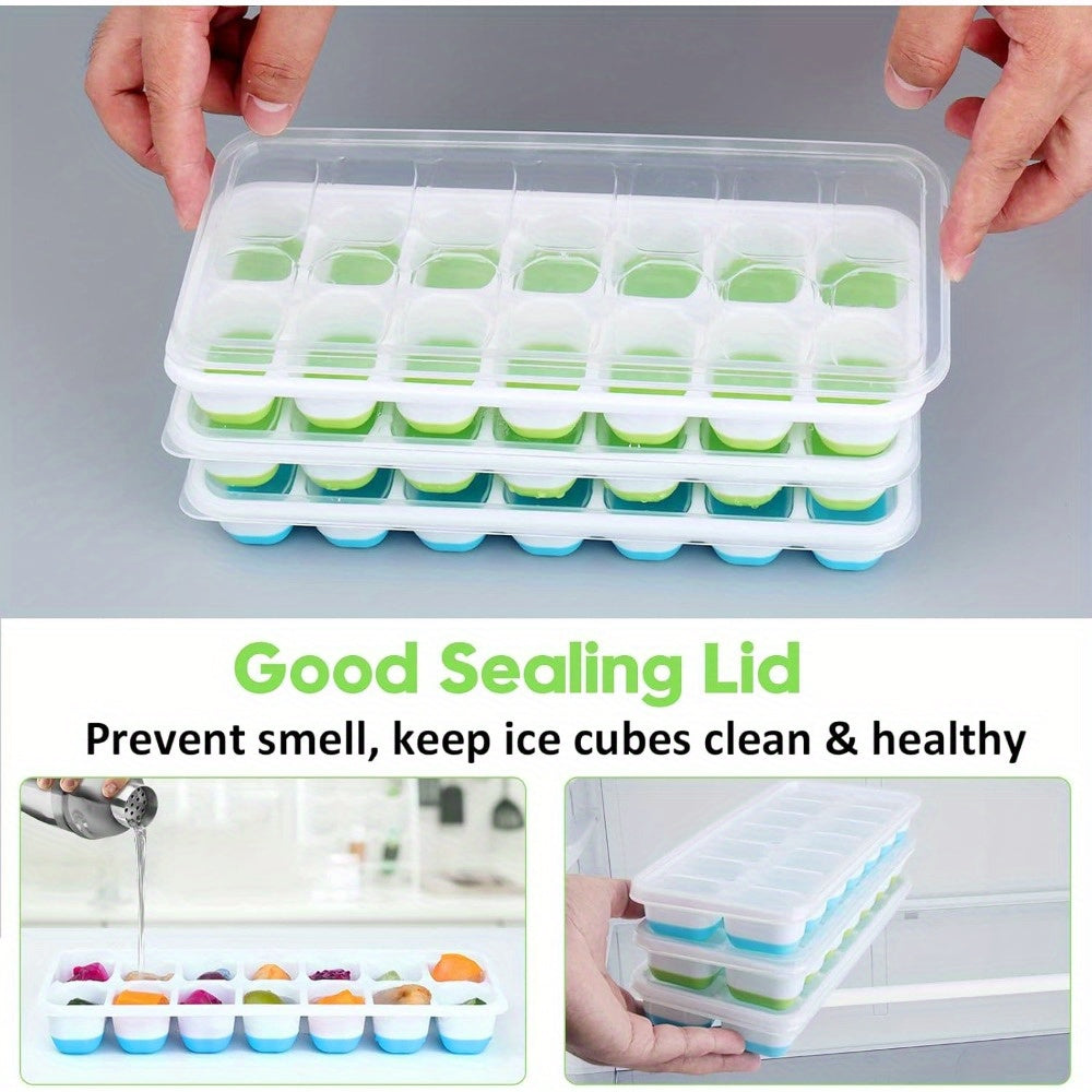 Ice Cube Tray Silicone Base & Lid
