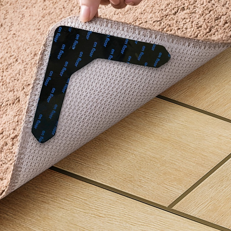 Anti-Slip Carpet Protection PU Sticker 4PCS