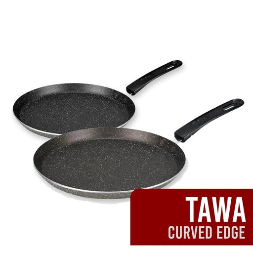 Harvest Non-Stick Flat Curved Edge Tawa