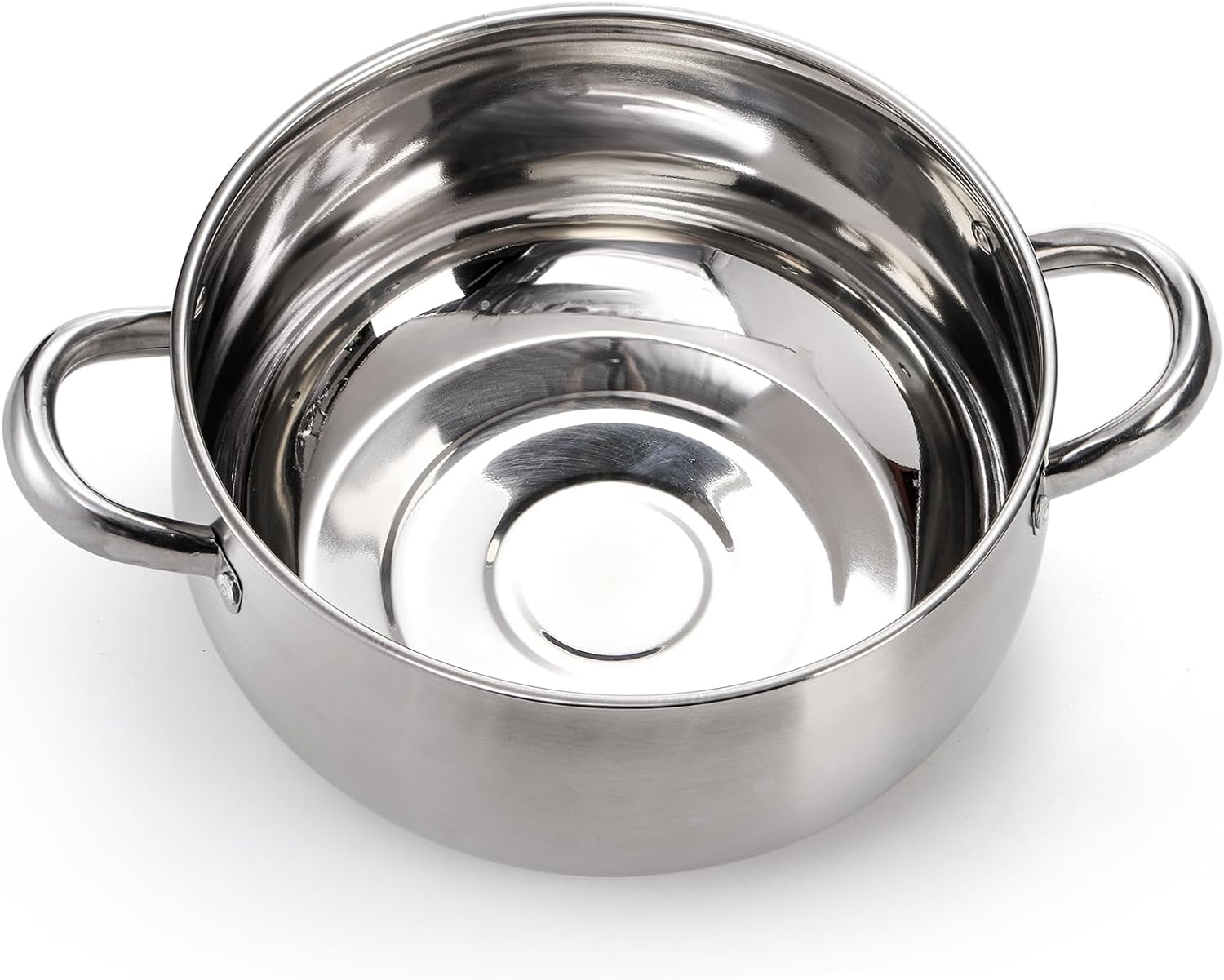 Stainless Steel Stockpot with Glass Lid