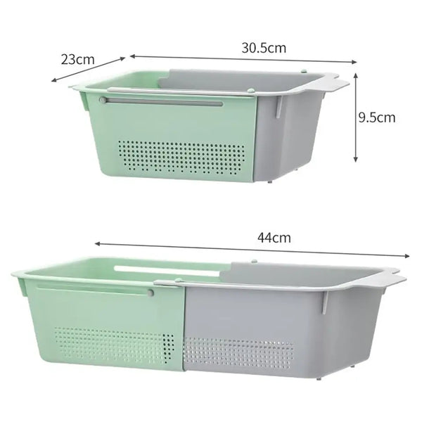 Adjustable Sink Drainer Basket