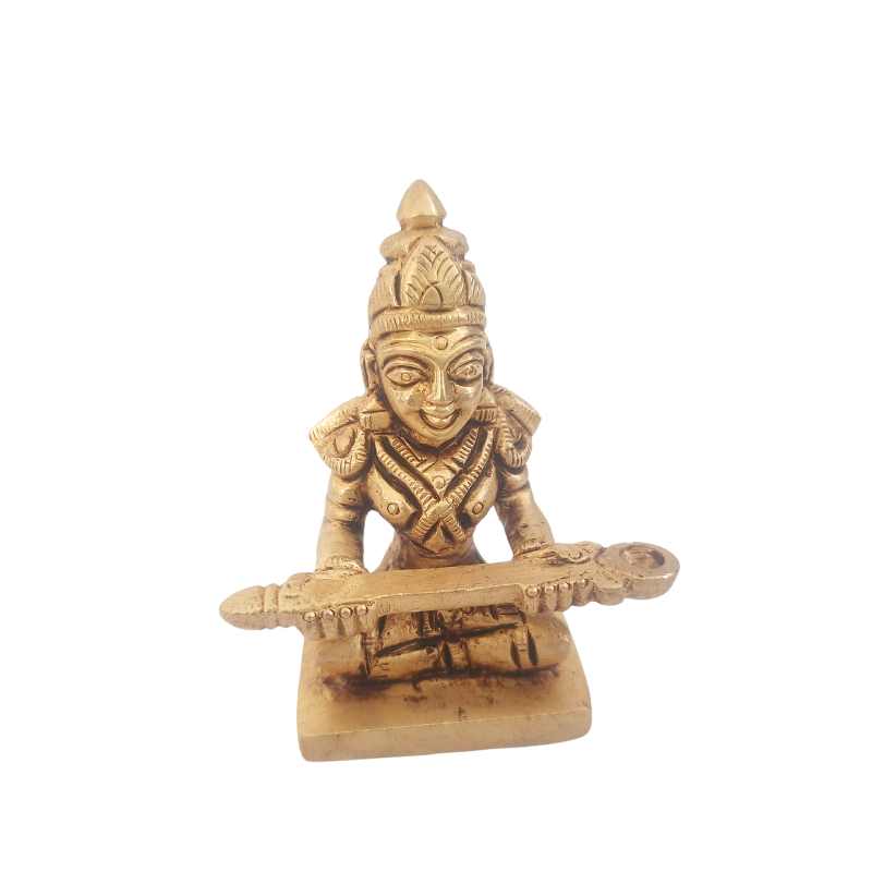 Annapoorani Brass Statue 2.5 inch


