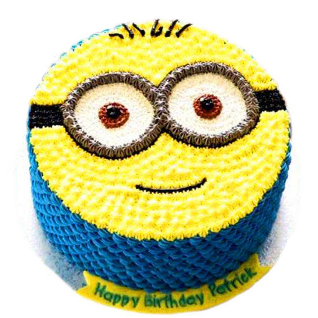BOB The Minion Birthday Cake