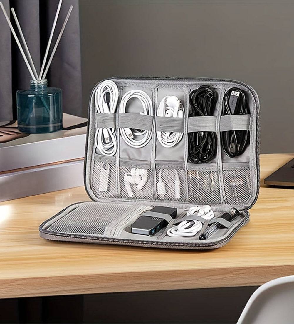 Travel Multi Pocket Cable Organizer Bag Bamagate.com