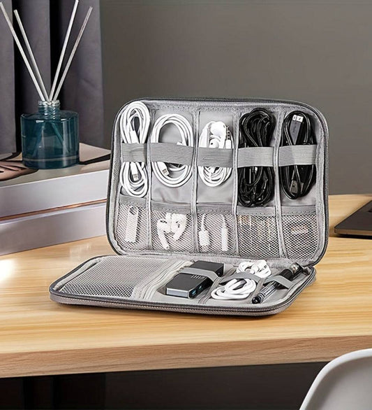 Travel Multi Pocket Cable Organizer Bag Bamagate.com
