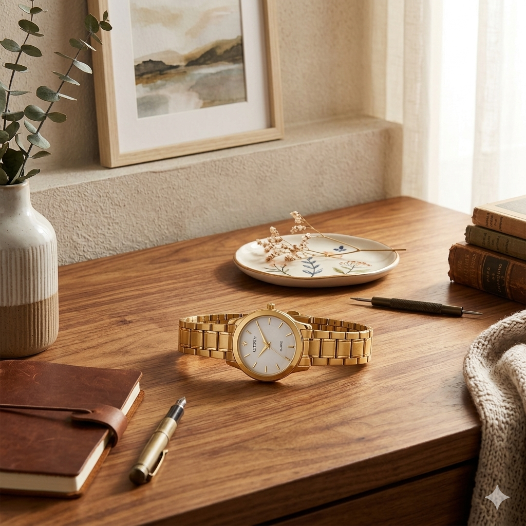 Citizen Gold-Tone Bracelet Watch