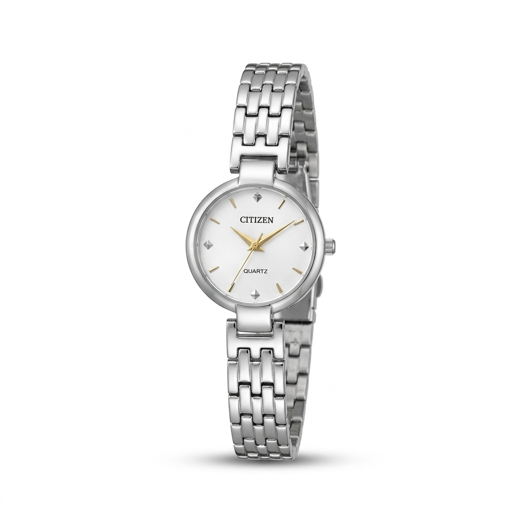Citizen Women’s Silver-Tone Bracelet Watch