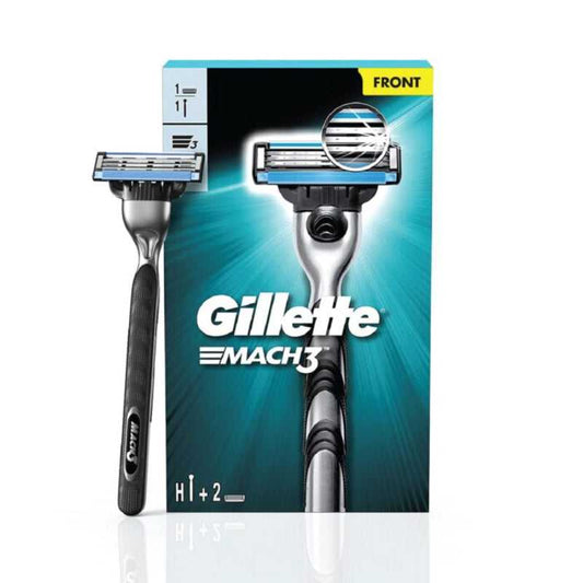 The Gillette Mach3 Refill Razor delivers a precise and smooth shave with its advanced triple-blade technology.