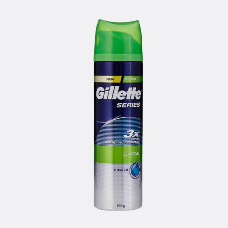 Gillette Series Sensitive Skin Pre Shave Gel is designed to prepare delicate skin for a smooth shave.