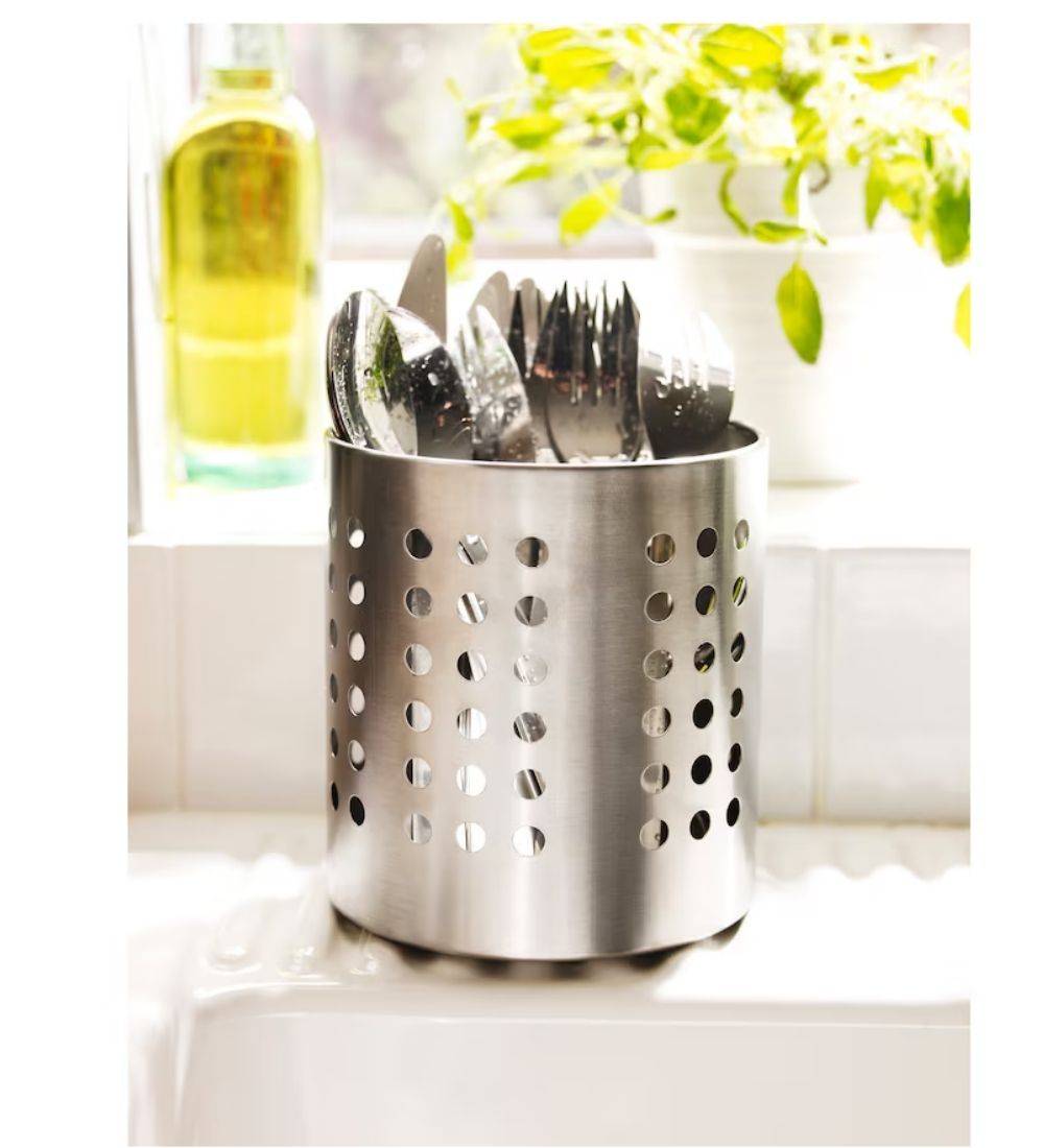 IKEA Utensil holder Stainless Steel  Bamagate.com