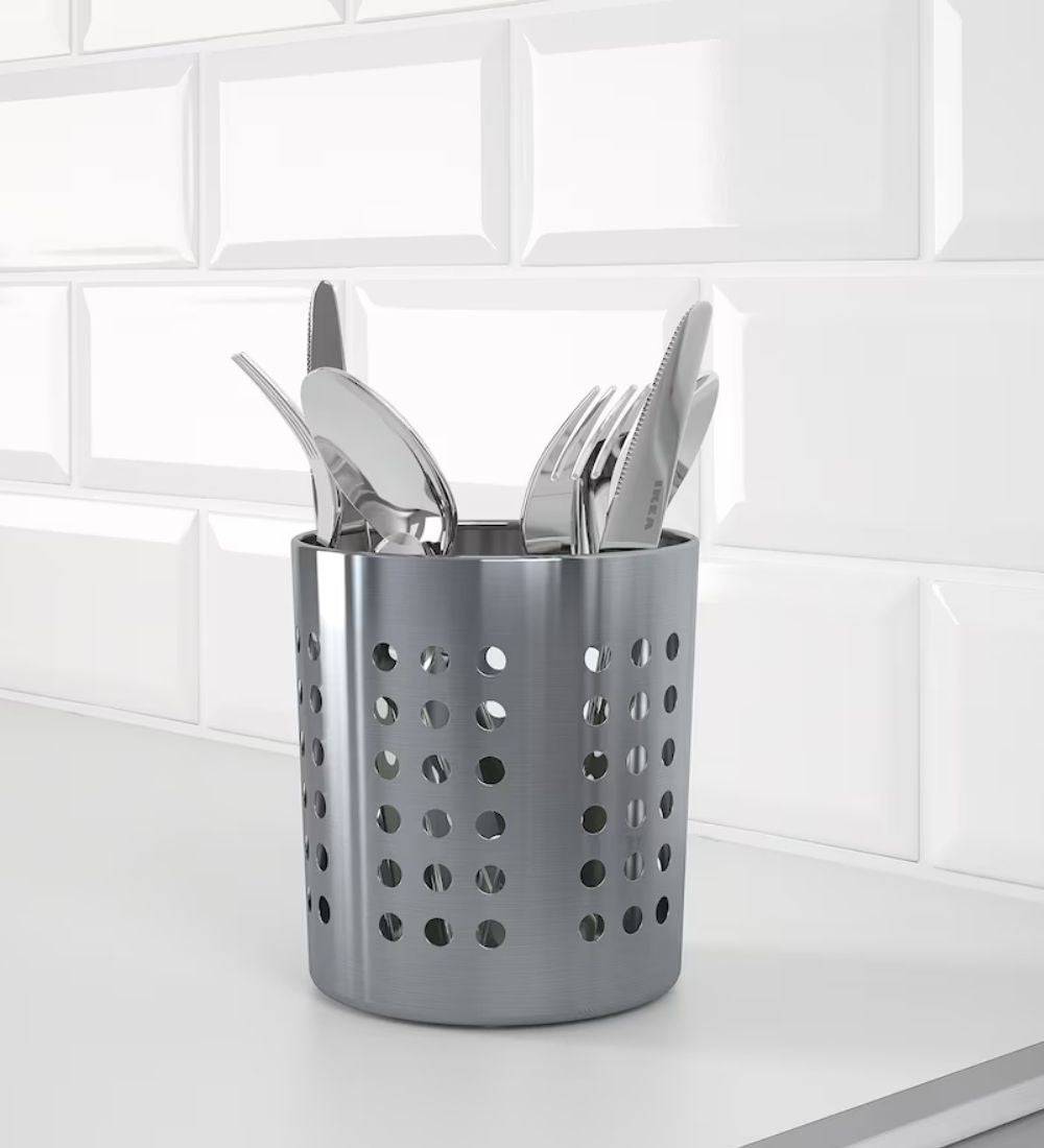 IKEA Utensil holder Stainless Steel  Bamagate.com