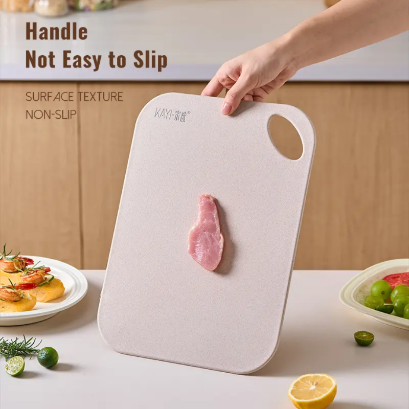 Non-Slip Polyethylene Cutting Board 15.5 x 11.5 Inch
