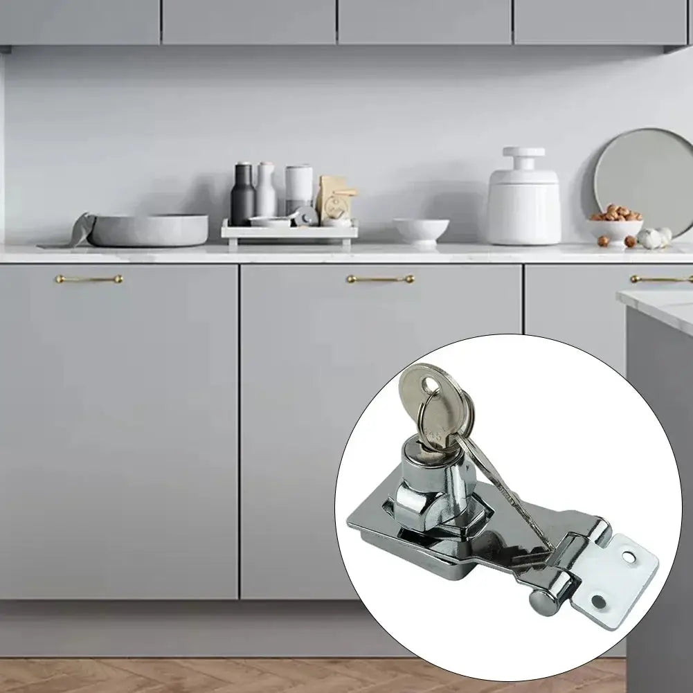 Stainless Steel 2 in 1 Plate Lock