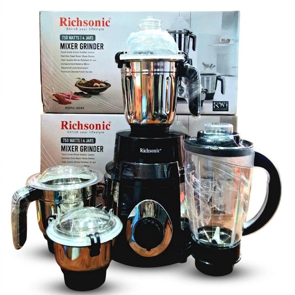 Richsonic 750W Mixer Grinder (RSMG-2045)