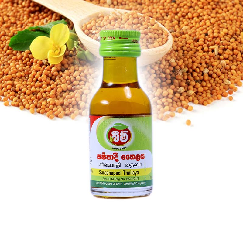 Maha Sarshapadi Herbal Traditional Oil