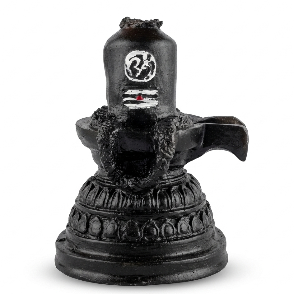  Shiva Lingam Figurine 