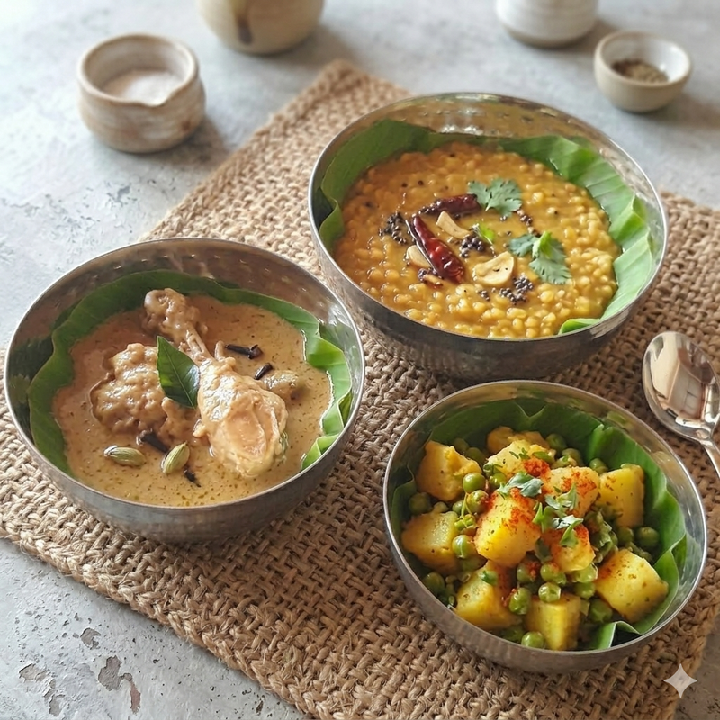 Stainless Steel Curry Bowl