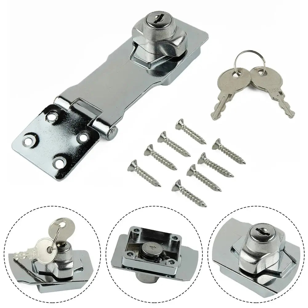 Stainless Steel 2 in 1 Plate Lock Bamagate.com