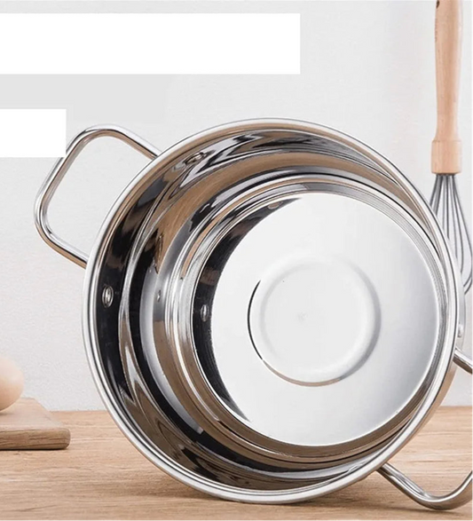 Stainless Steel Stockpot with Glass Lid