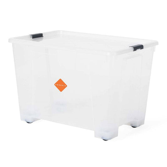 Phoenix Storage Box Transparent-65L