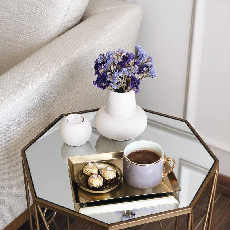 White Ceramic Matte Vase