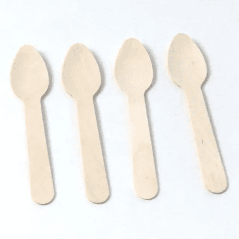 Wooden Dessert Spoon bamagate.com