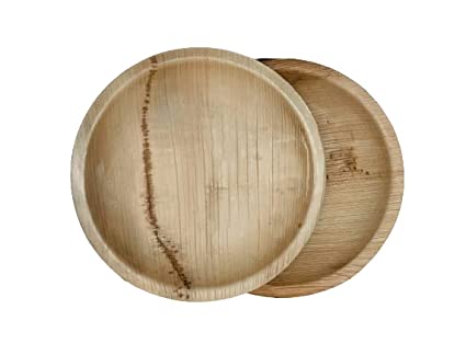 Arecanut Leaf Round Plate 20 cm